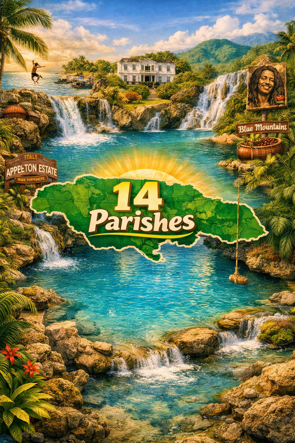 Travel Jamaica's 14 Parishes